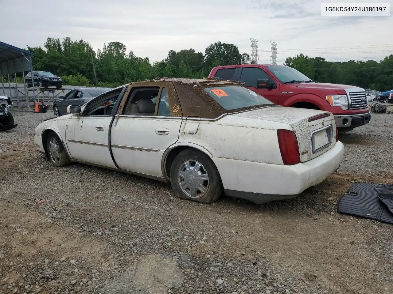 2004 Cadillac Deville VIN: 1G6KD54Y24U186197 Lot: 54191045