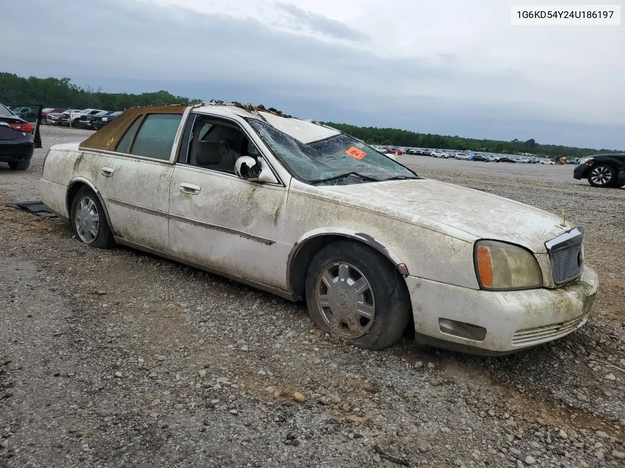 2004 Cadillac Deville VIN: 1G6KD54Y24U186197 Lot: 54191045