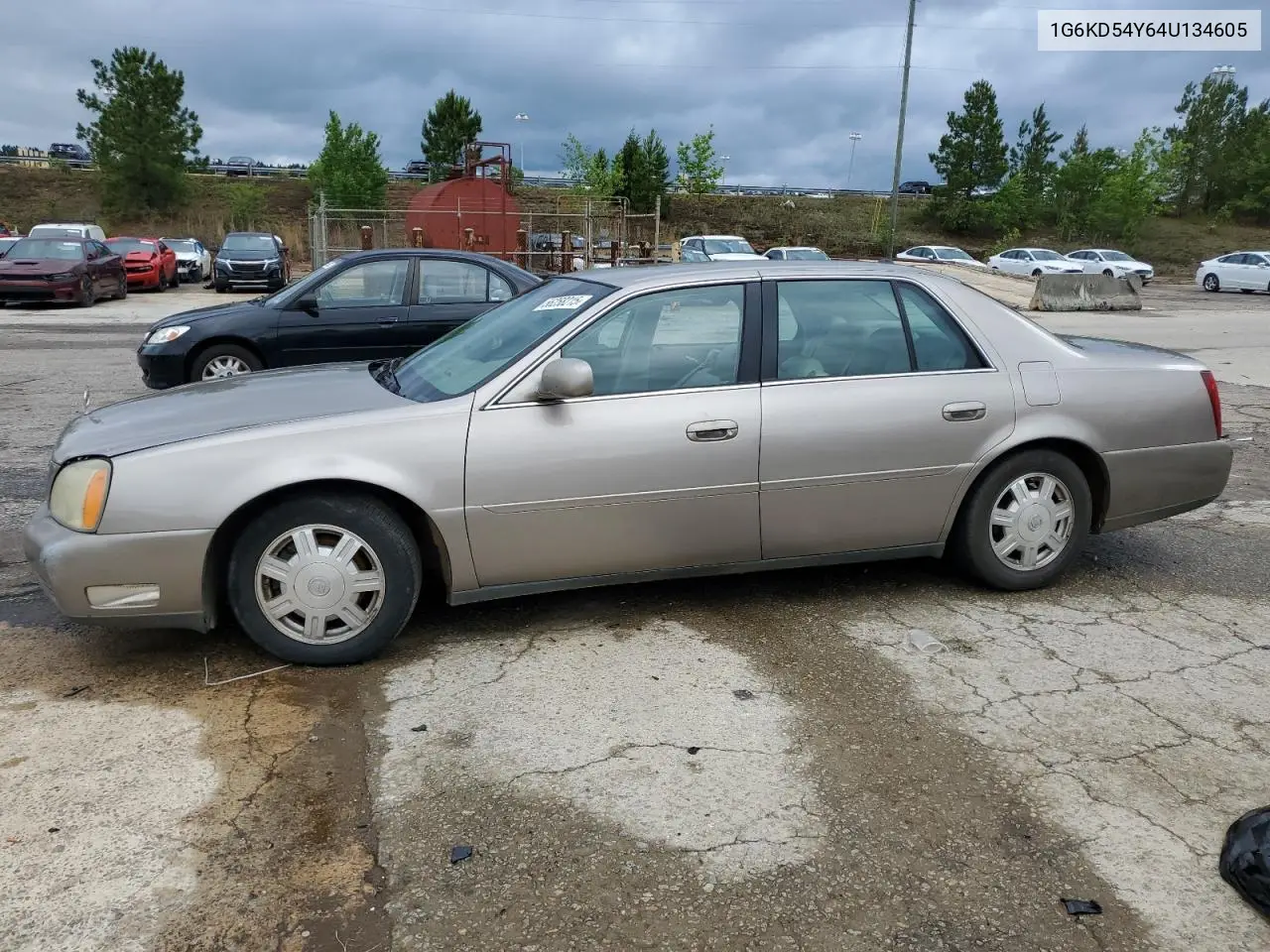 2004 Cadillac Deville VIN: 1G6KD54Y64U134605 Lot: 56258215