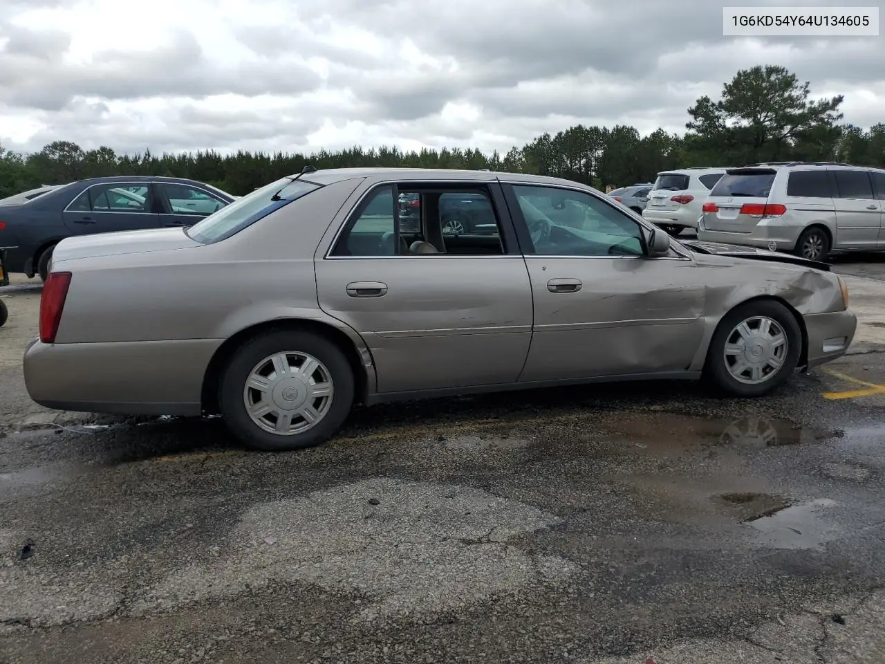 2004 Cadillac Deville VIN: 1G6KD54Y64U134605 Lot: 56258215