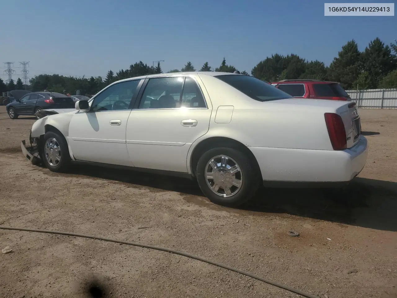 2004 Cadillac Deville VIN: 1G6KD54Y14U229413 Lot: 60510035