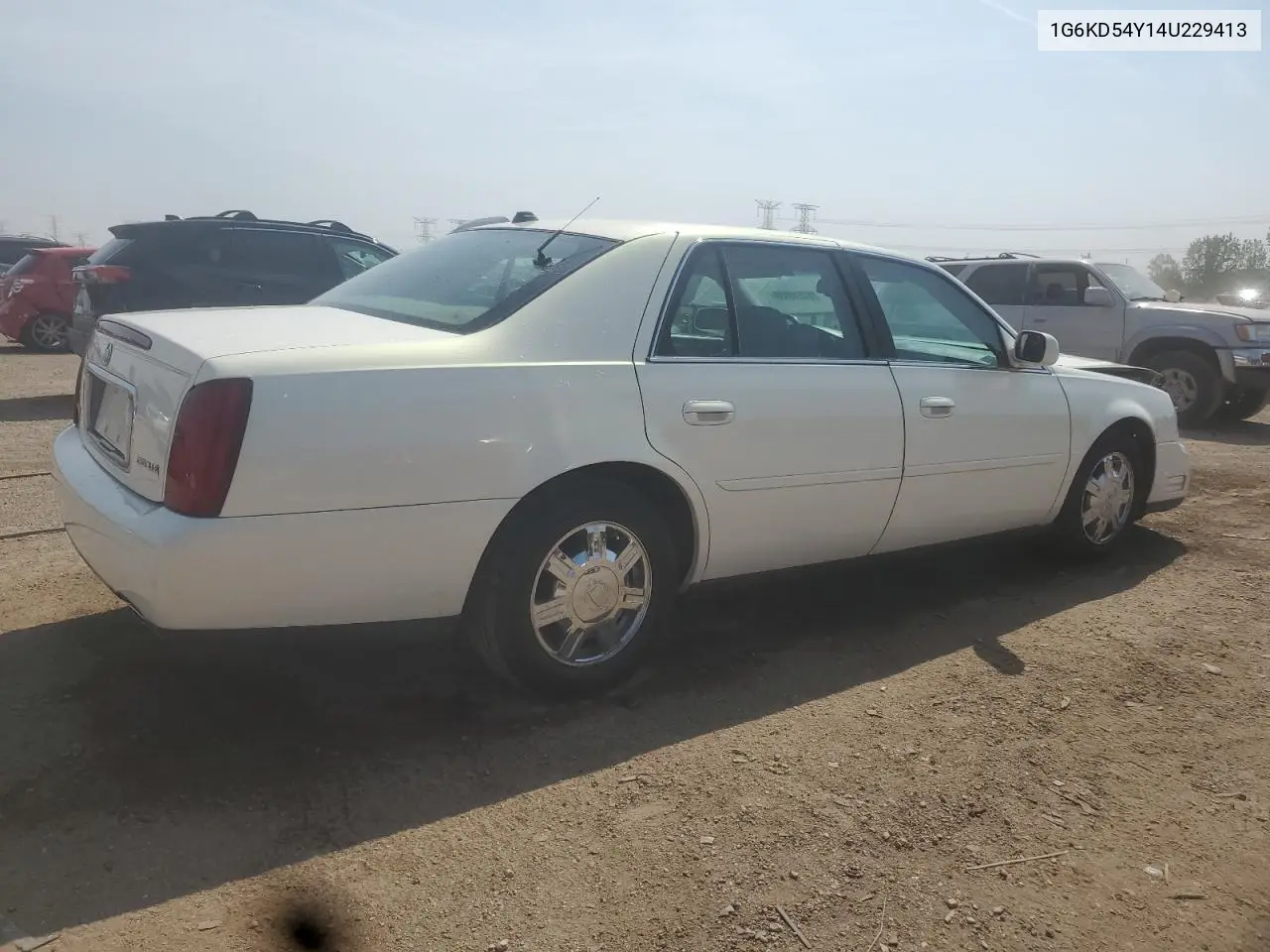 2004 Cadillac Deville VIN: 1G6KD54Y14U229413 Lot: 60510035