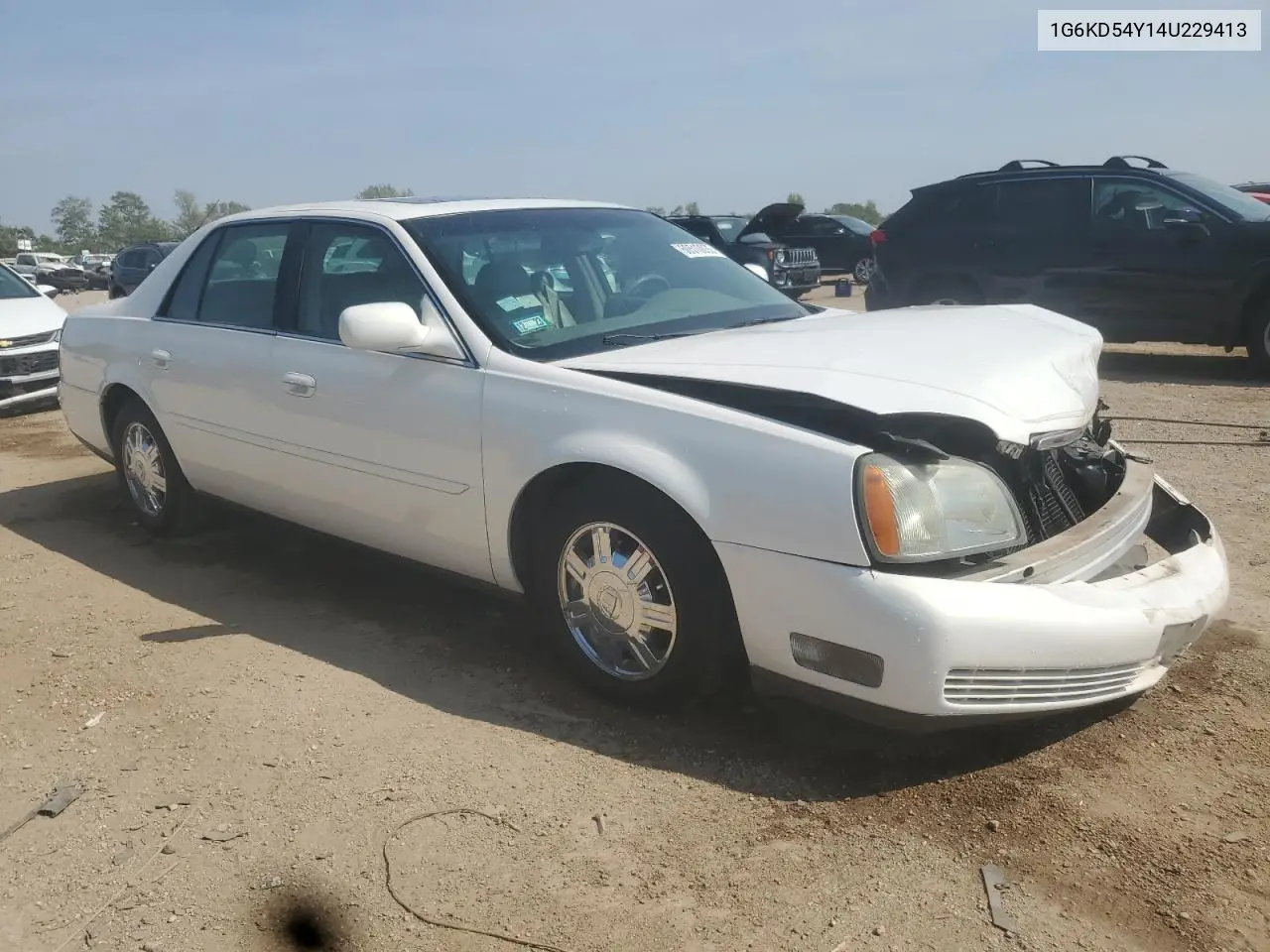2004 Cadillac Deville VIN: 1G6KD54Y14U229413 Lot: 60510035