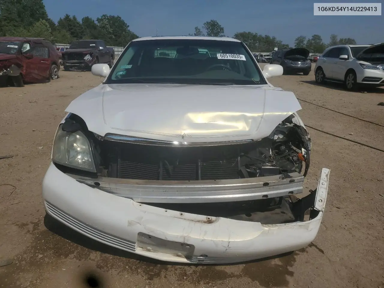 2004 Cadillac Deville VIN: 1G6KD54Y14U229413 Lot: 60510035