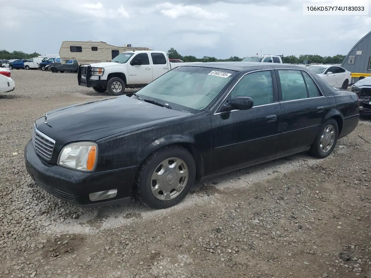 2004 Cadillac Deville VIN: 1G6KD57Y74U183033 Lot: 61602785