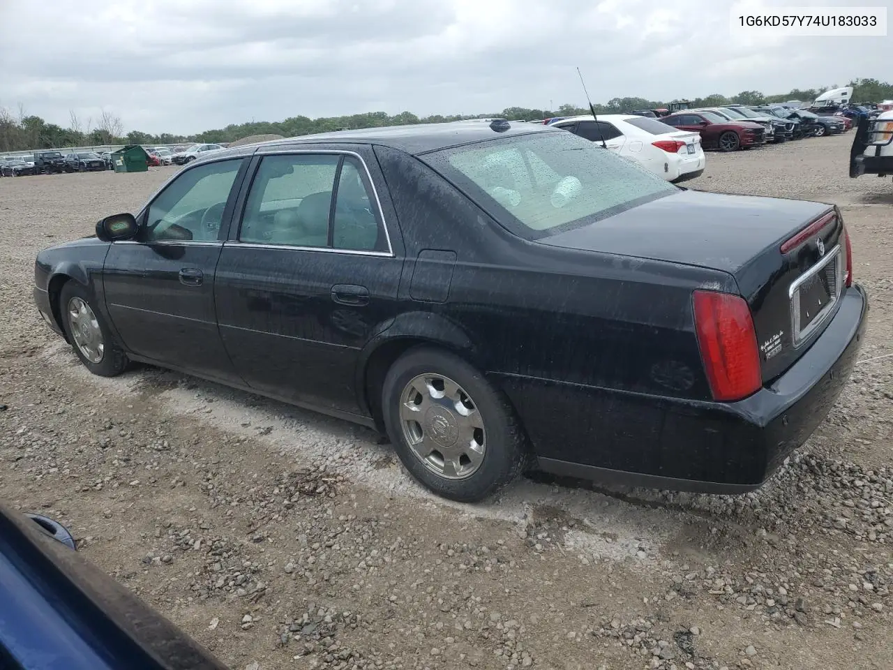 2004 Cadillac Deville VIN: 1G6KD57Y74U183033 Lot: 61602785