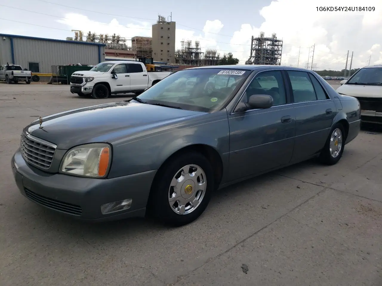 2004 Cadillac Deville VIN: 1G6KD54Y24U184109 Lot: 61820735