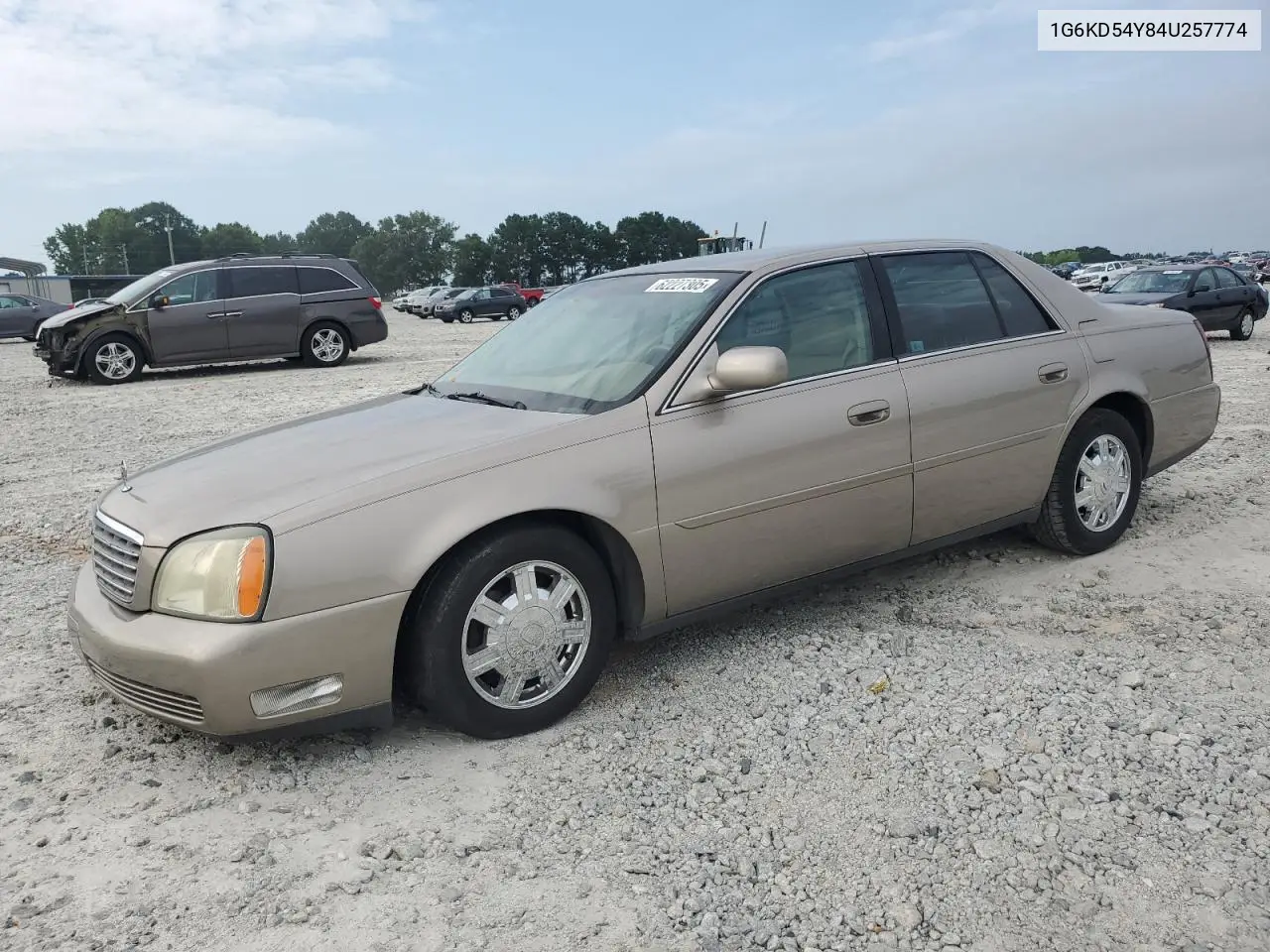 2004 Cadillac Deville VIN: 1G6KD54Y84U257774 Lot: 62227305