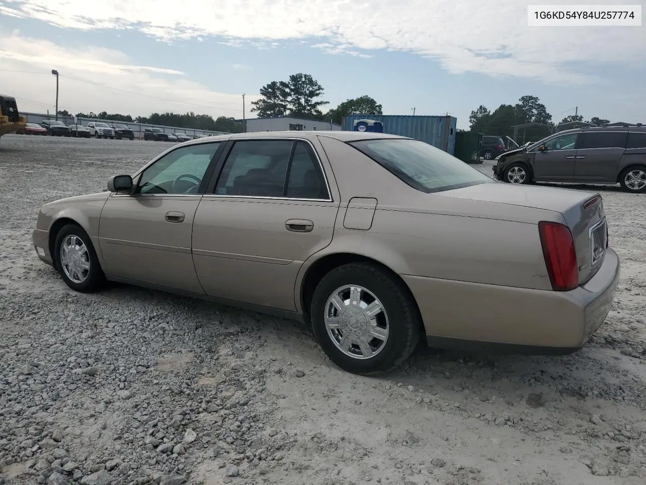 2004 Cadillac Deville VIN: 1G6KD54Y84U257774 Lot: 62227305