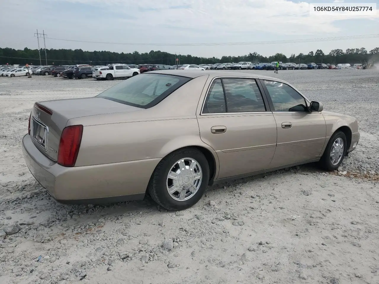 2004 Cadillac Deville VIN: 1G6KD54Y84U257774 Lot: 62227305