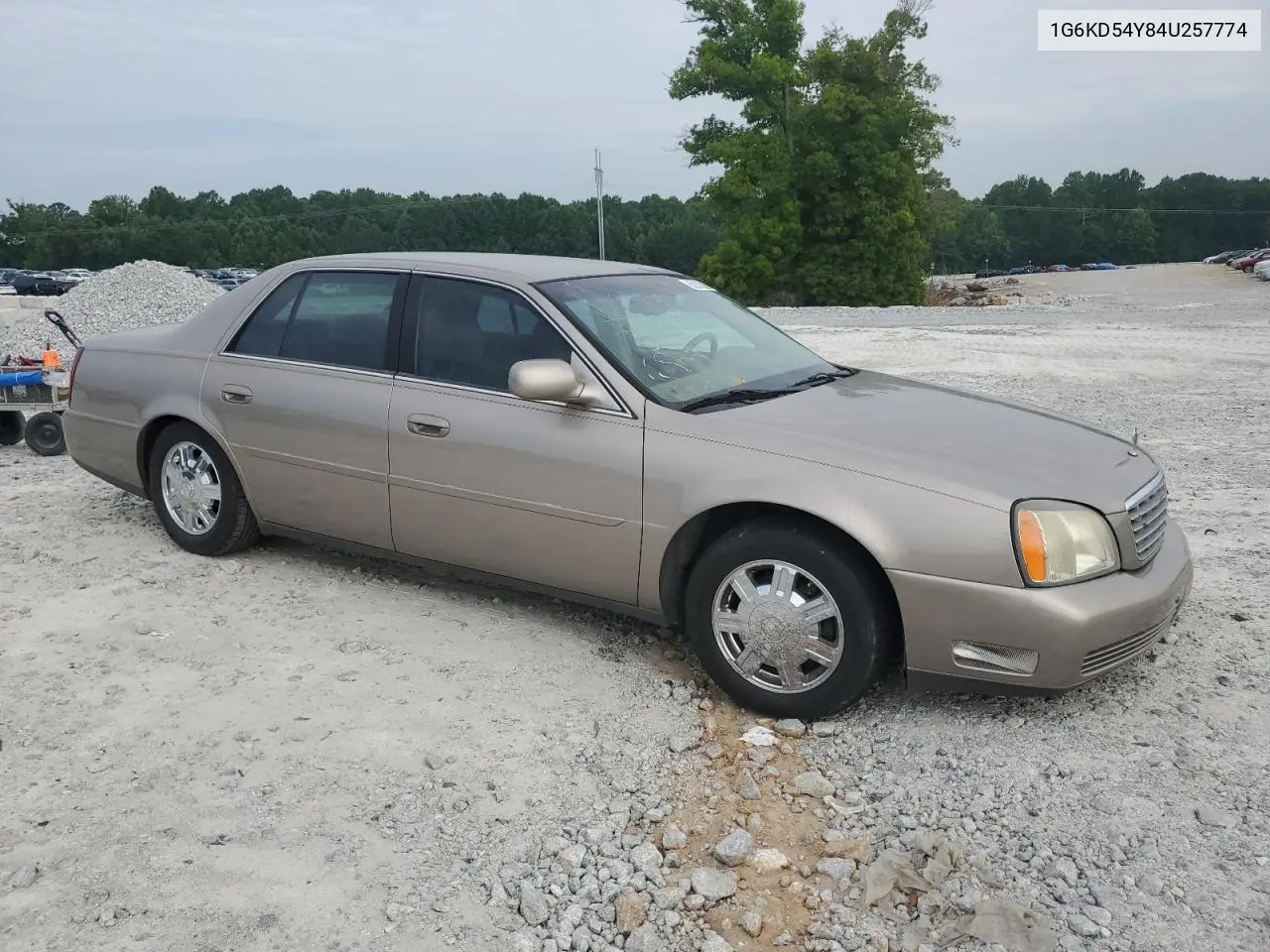 2004 Cadillac Deville VIN: 1G6KD54Y84U257774 Lot: 62227305