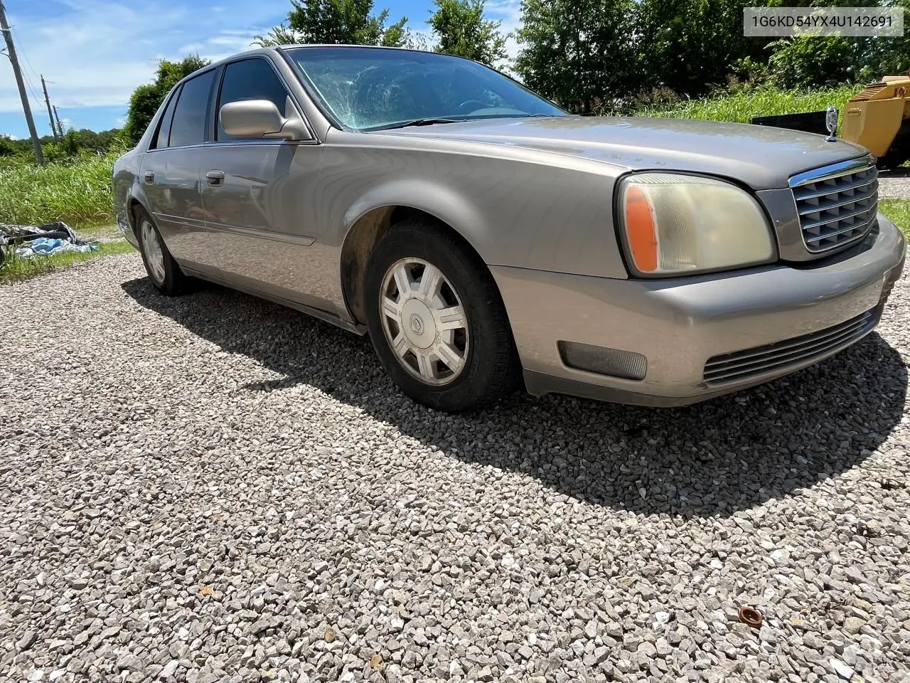 1g6kd54yx4u142691 1G6KD54YX4U142691 2004 Cadillac Deville
