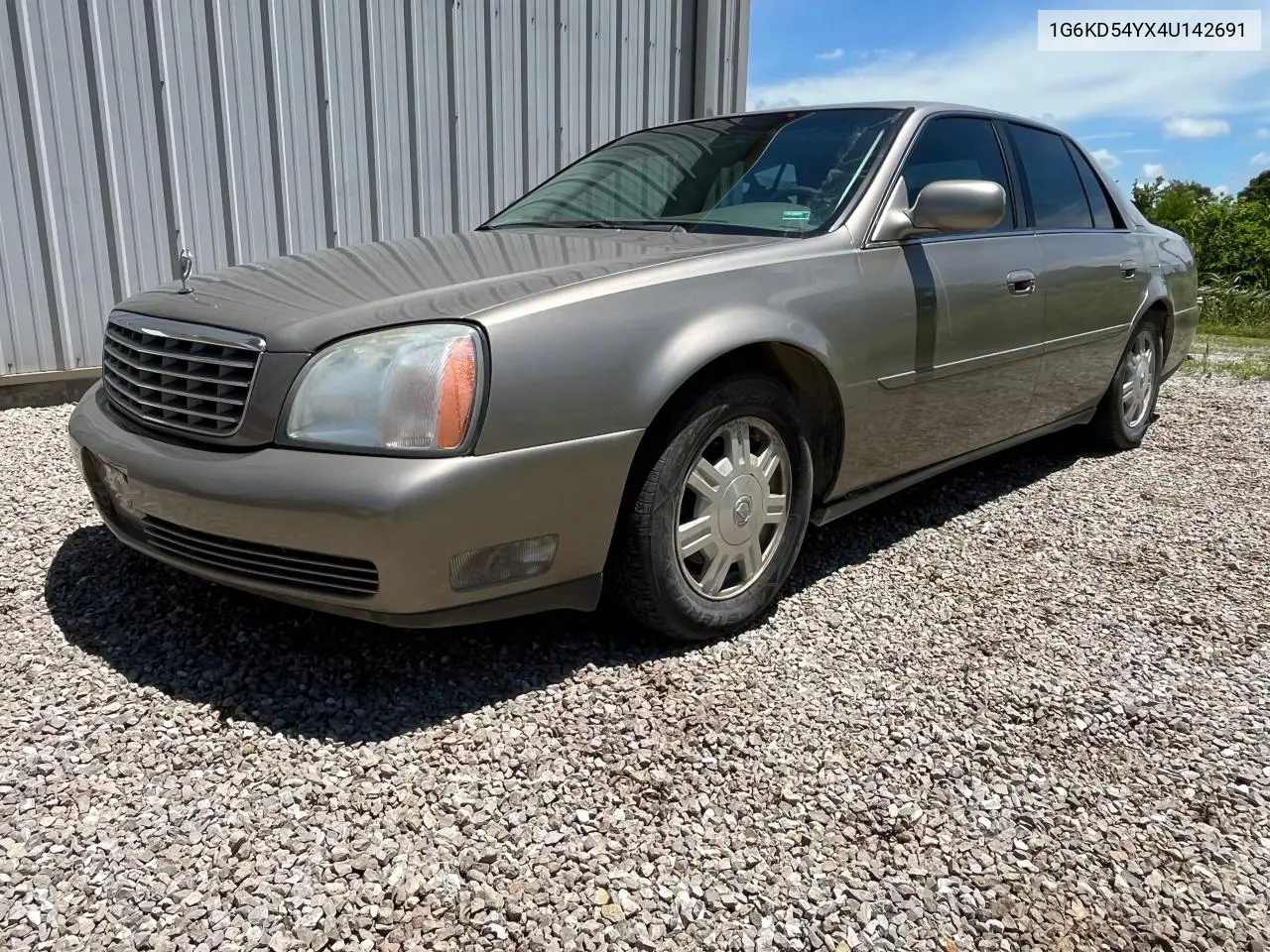 1g6kd54yx4u142691 1G6KD54YX4U142691 2004 Cadillac Deville