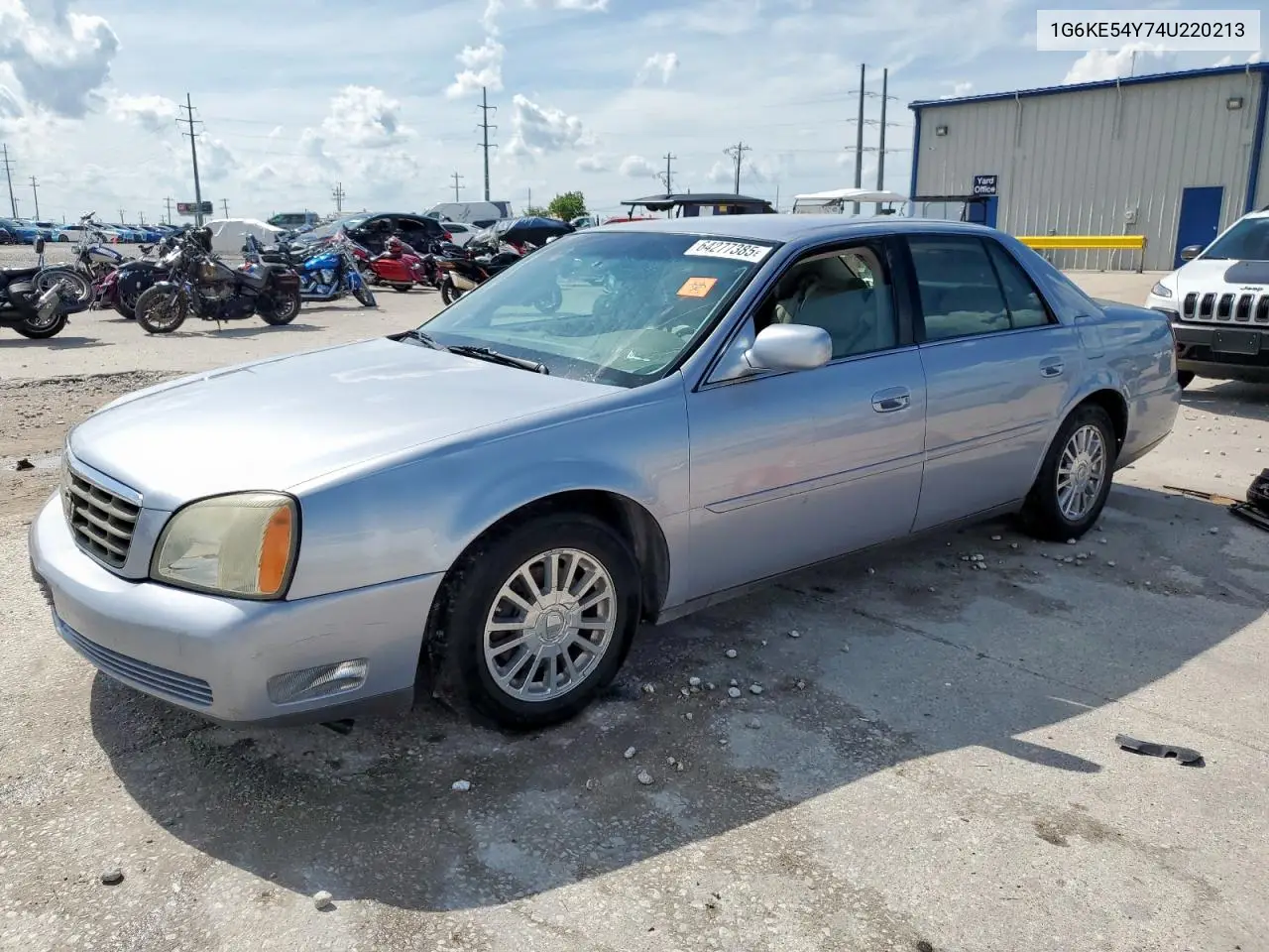 2004 Cadillac Deville Dhs VIN: 1G6KE54Y74U220213 Lot: 64277385