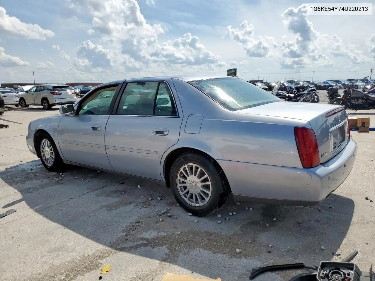 2004 Cadillac Deville Dhs VIN: 1G6KE54Y74U220213 Lot: 64277385