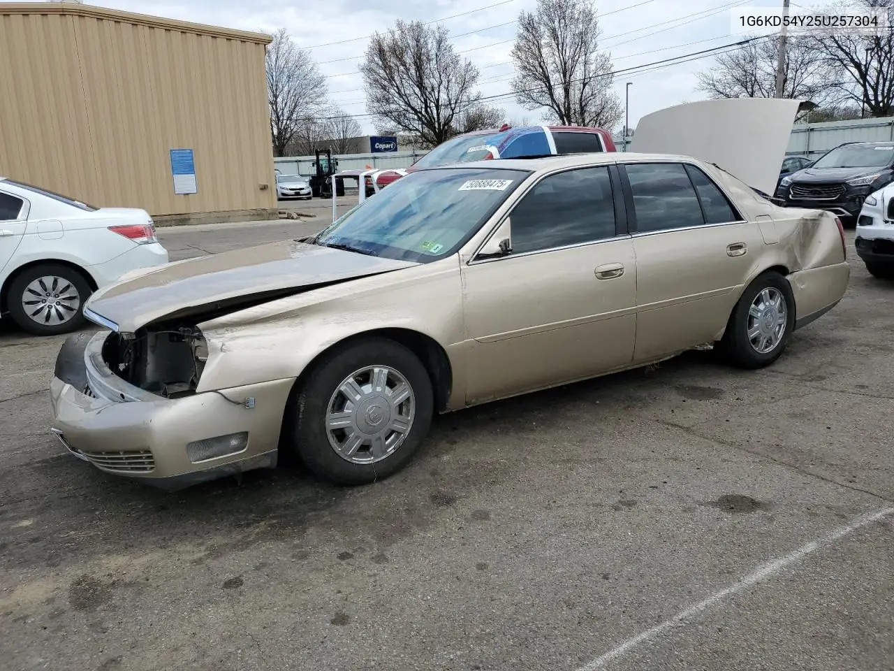 2005 Cadillac Deville VIN: 1G6KD54Y25U257304 Lot: 50888475