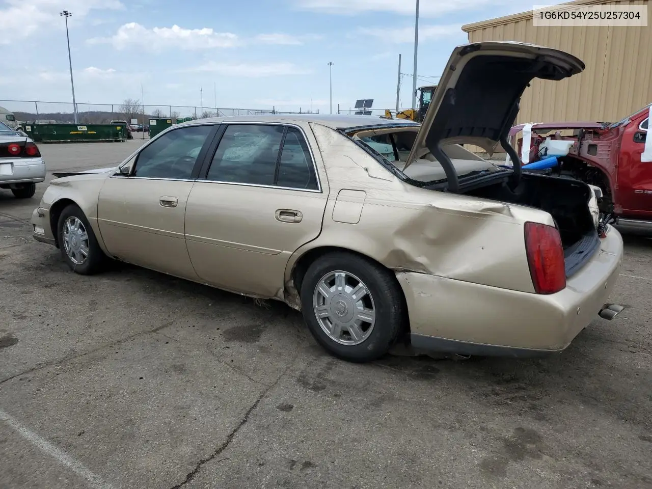 2005 Cadillac Deville VIN: 1G6KD54Y25U257304 Lot: 50888475
