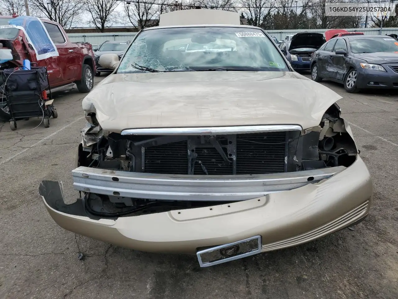 2005 Cadillac Deville VIN: 1G6KD54Y25U257304 Lot: 50888475