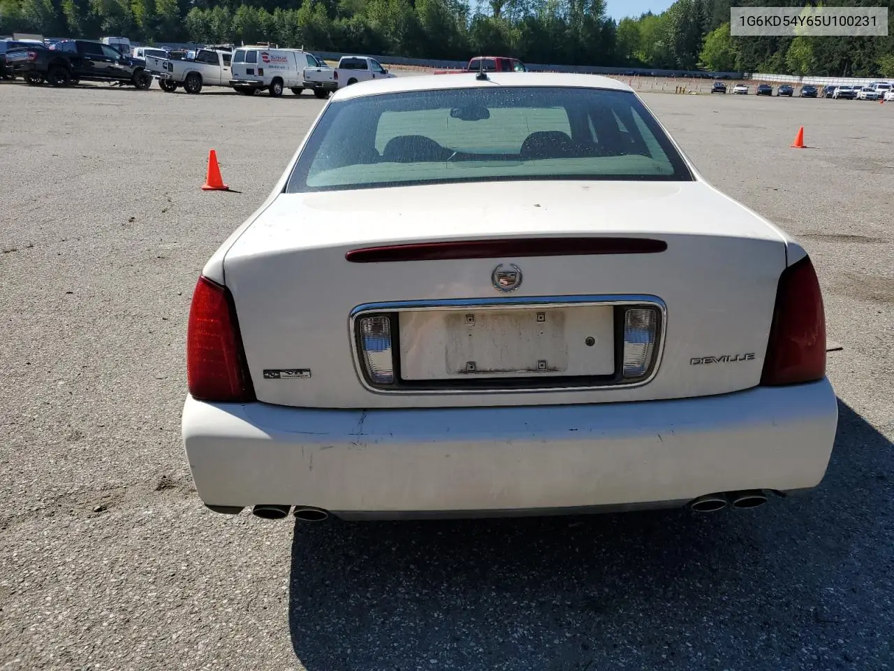 2005 Cadillac Deville VIN: 1G6KD54Y65U100231 Lot: 55758605