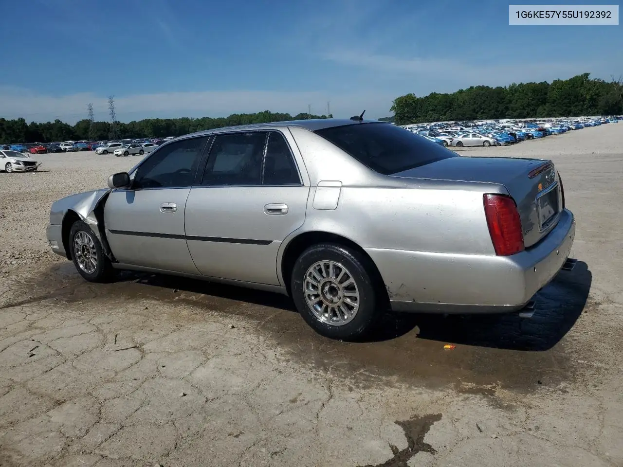 2005 Cadillac Deville Dhs VIN: 1G6KE57Y55U192392 Lot: 57477915