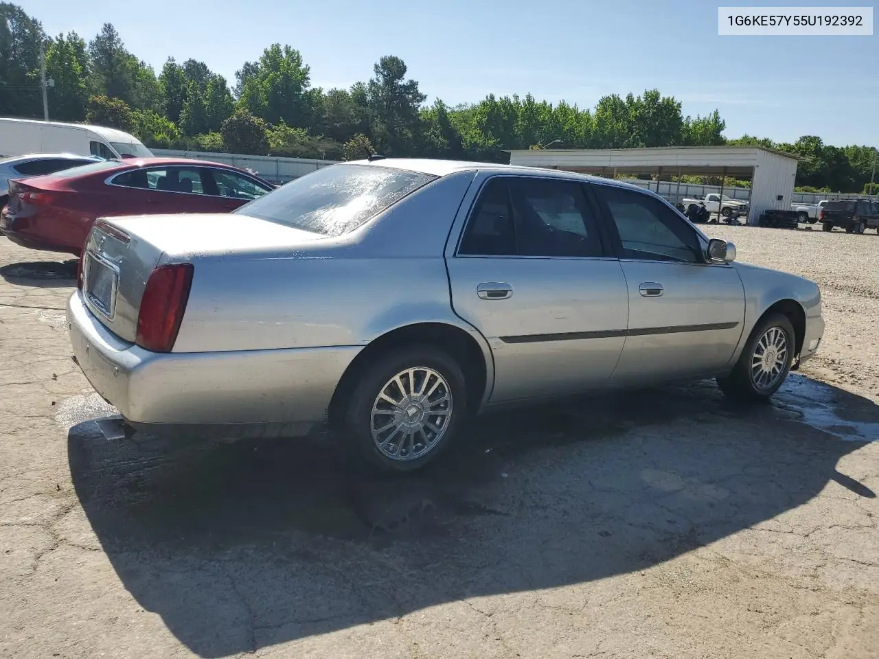 2005 Cadillac Deville Dhs VIN: 1G6KE57Y55U192392 Lot: 57477915