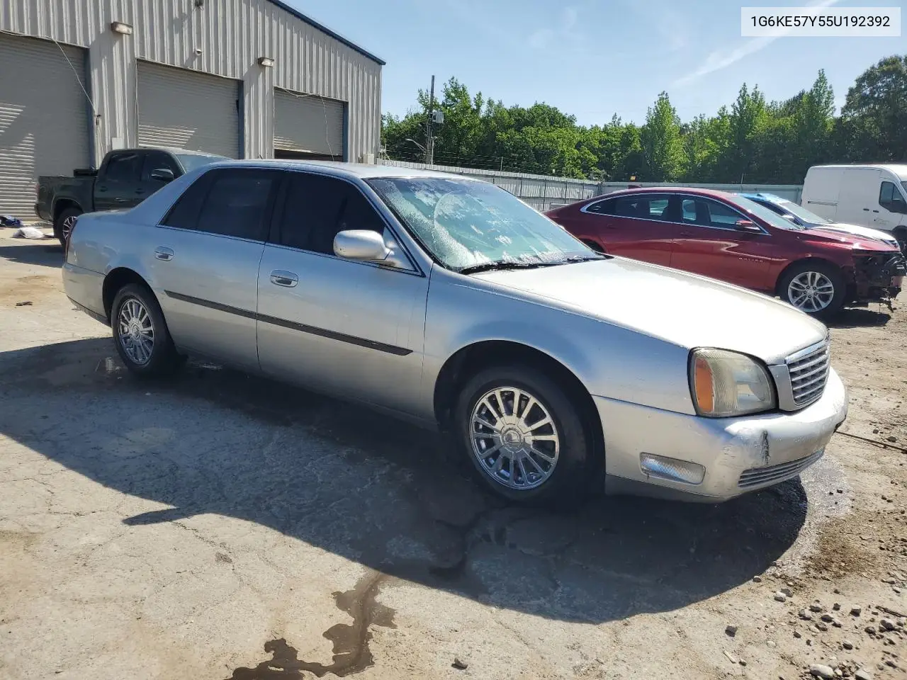 2005 Cadillac Deville Dhs VIN: 1G6KE57Y55U192392 Lot: 57477915