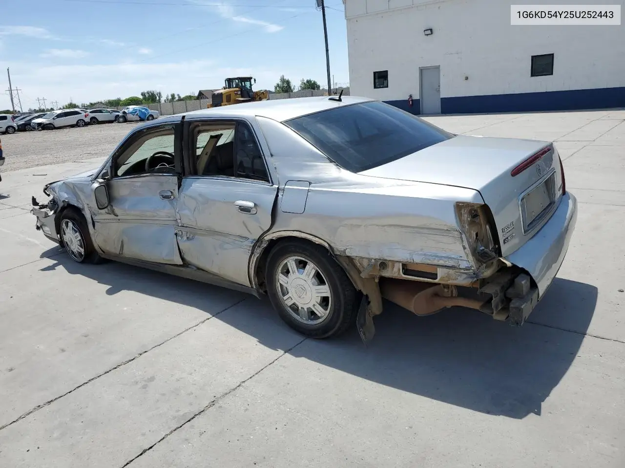2005 Cadillac Deville VIN: 1G6KD54Y25U252443 Lot: 58652865