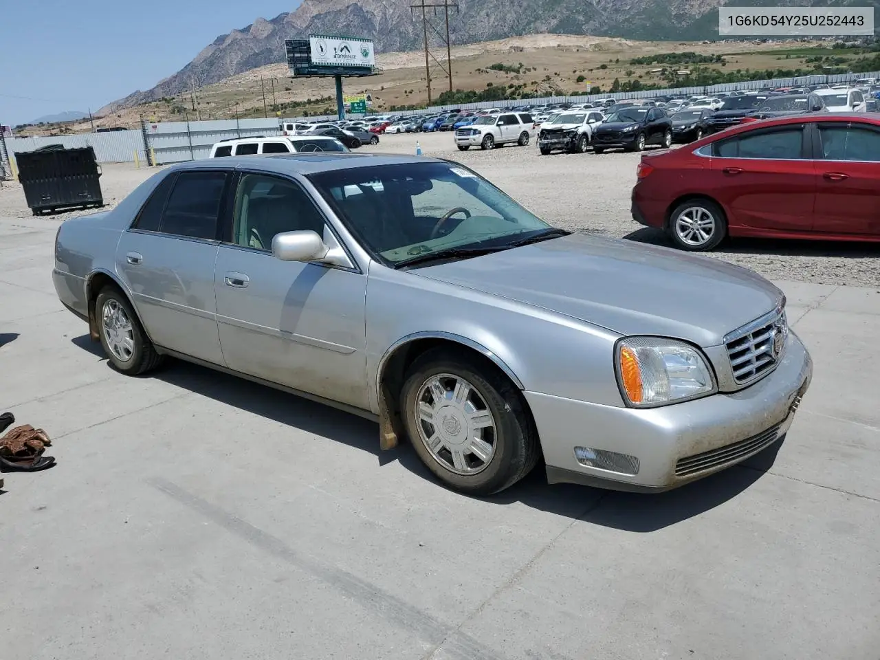 2005 Cadillac Deville VIN: 1G6KD54Y25U252443 Lot: 58652865