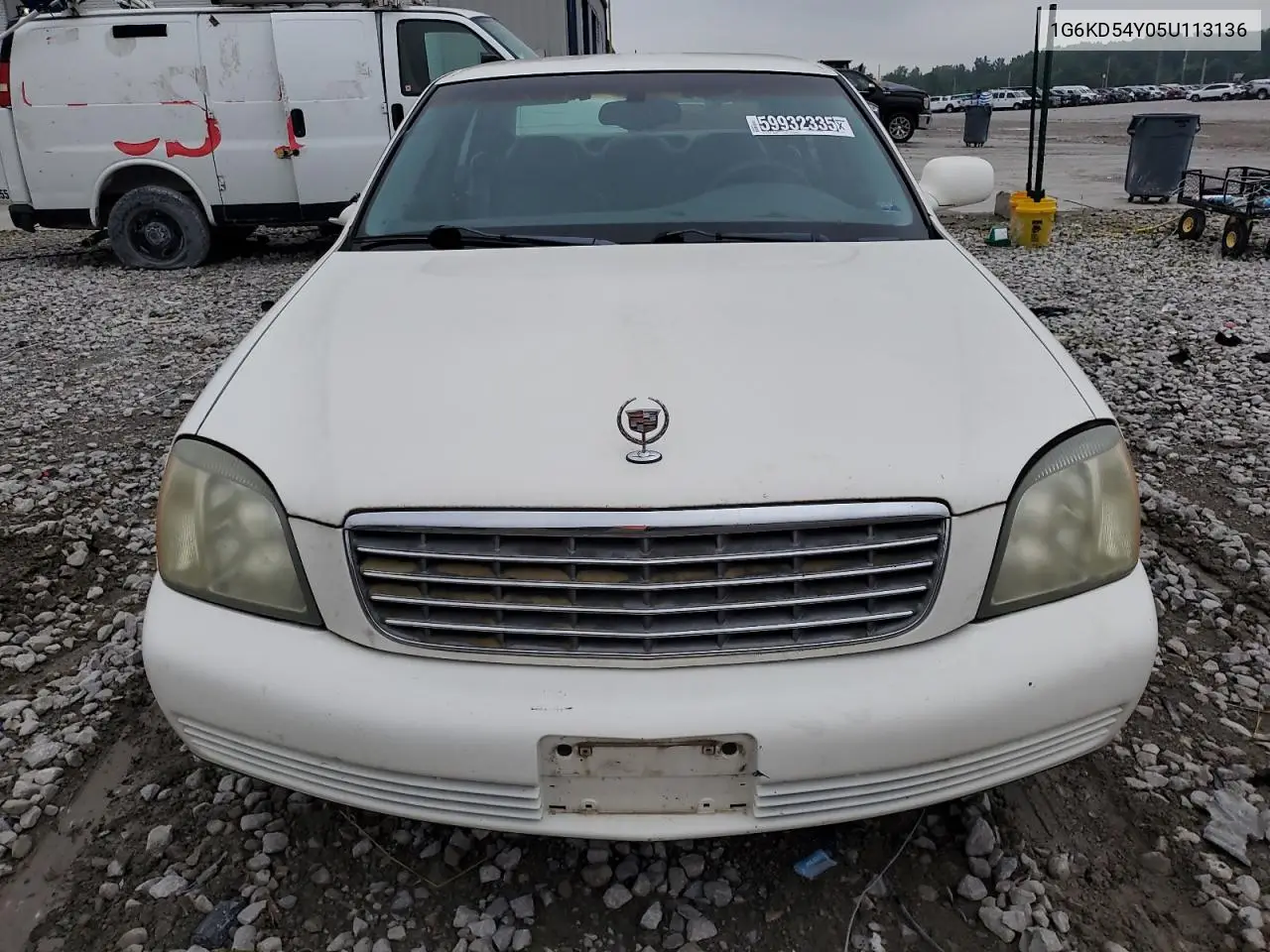2005 Cadillac Deville VIN: 1G6KD54Y05U113136 Lot: 59932335