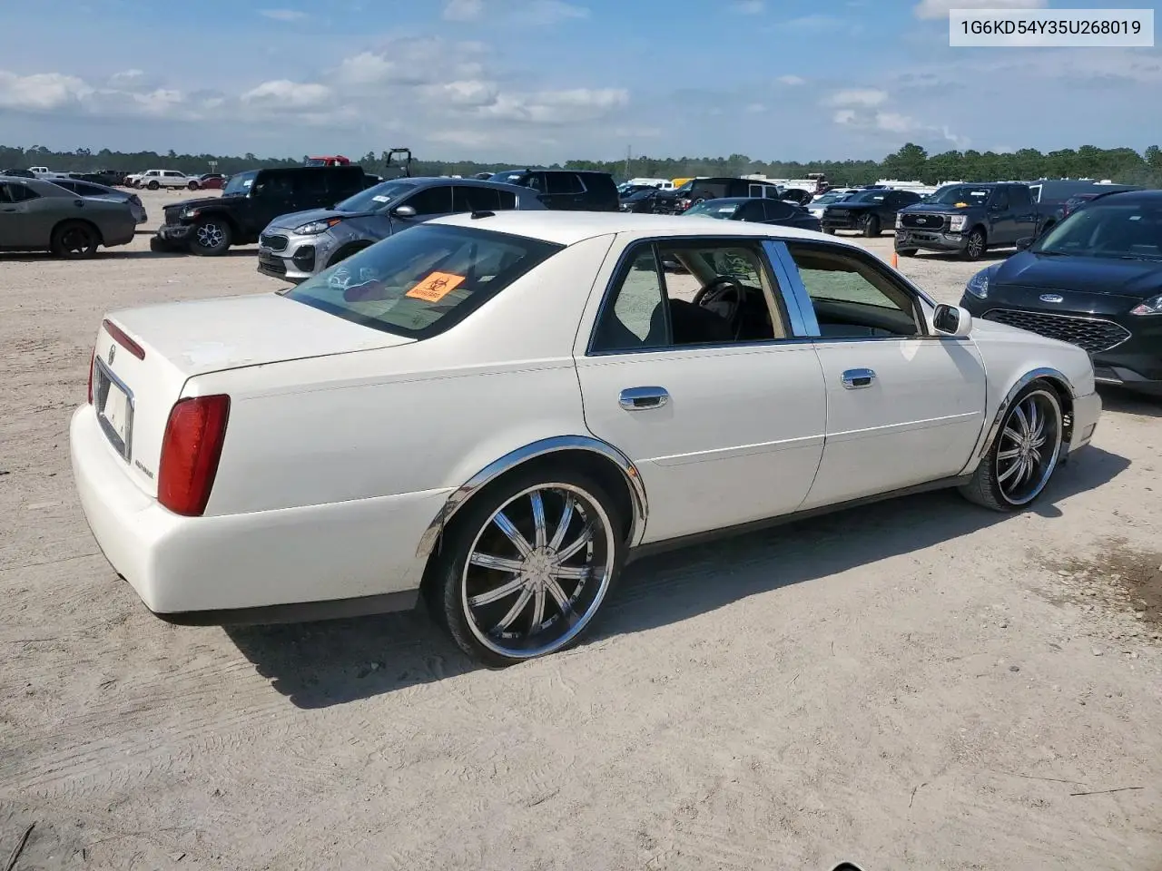 2005 Cadillac Deville VIN: 1G6KD54Y35U268019 Lot: 60682435