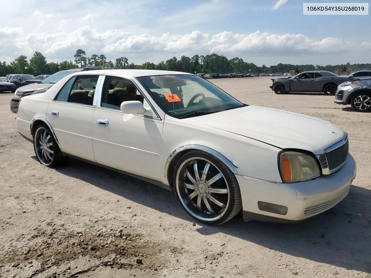 2005 Cadillac Deville VIN: 1G6KD54Y35U268019 Lot: 60682435