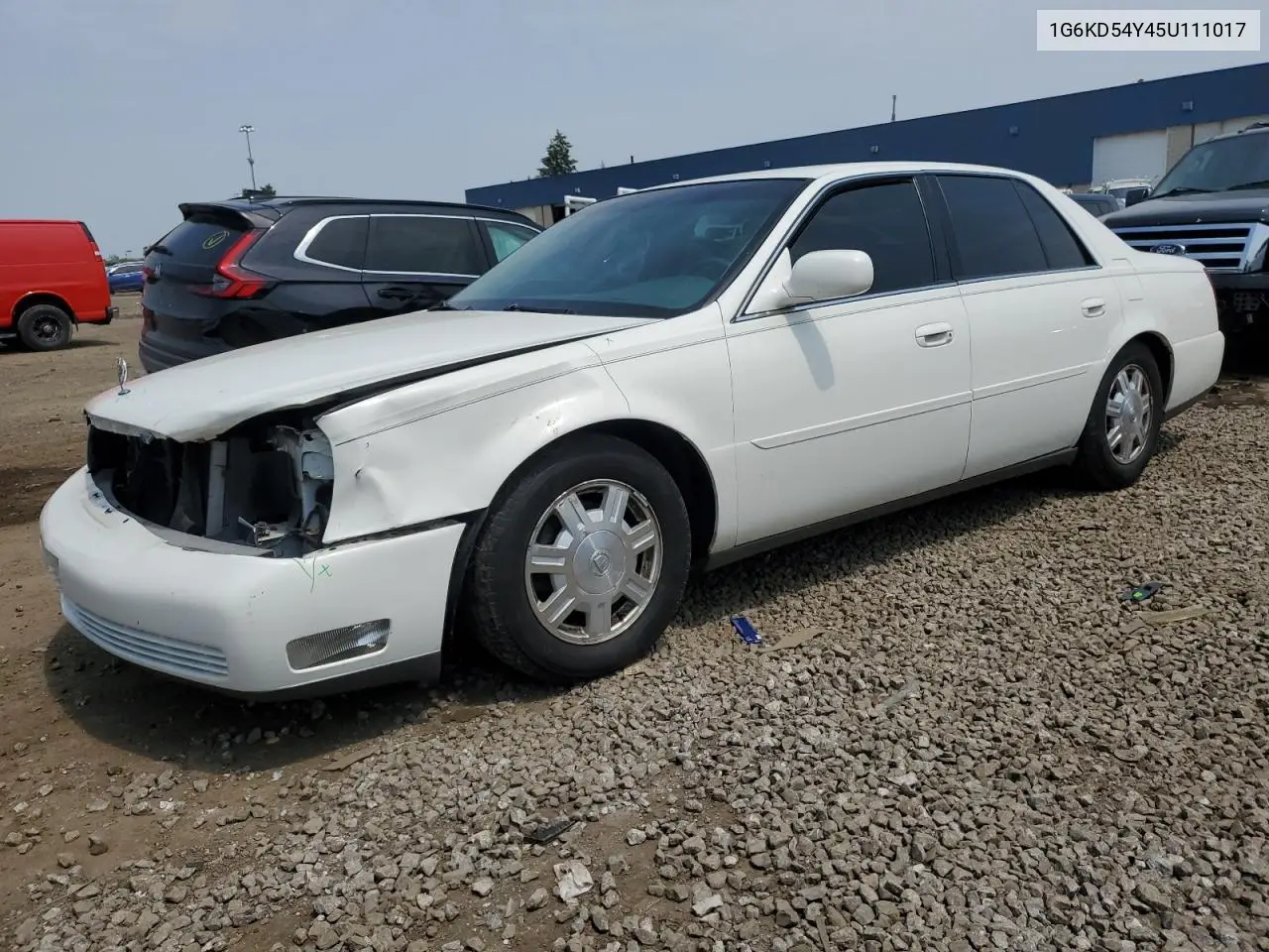 2005 Cadillac Deville VIN: 1G6KD54Y45U111017 Lot: 60861455