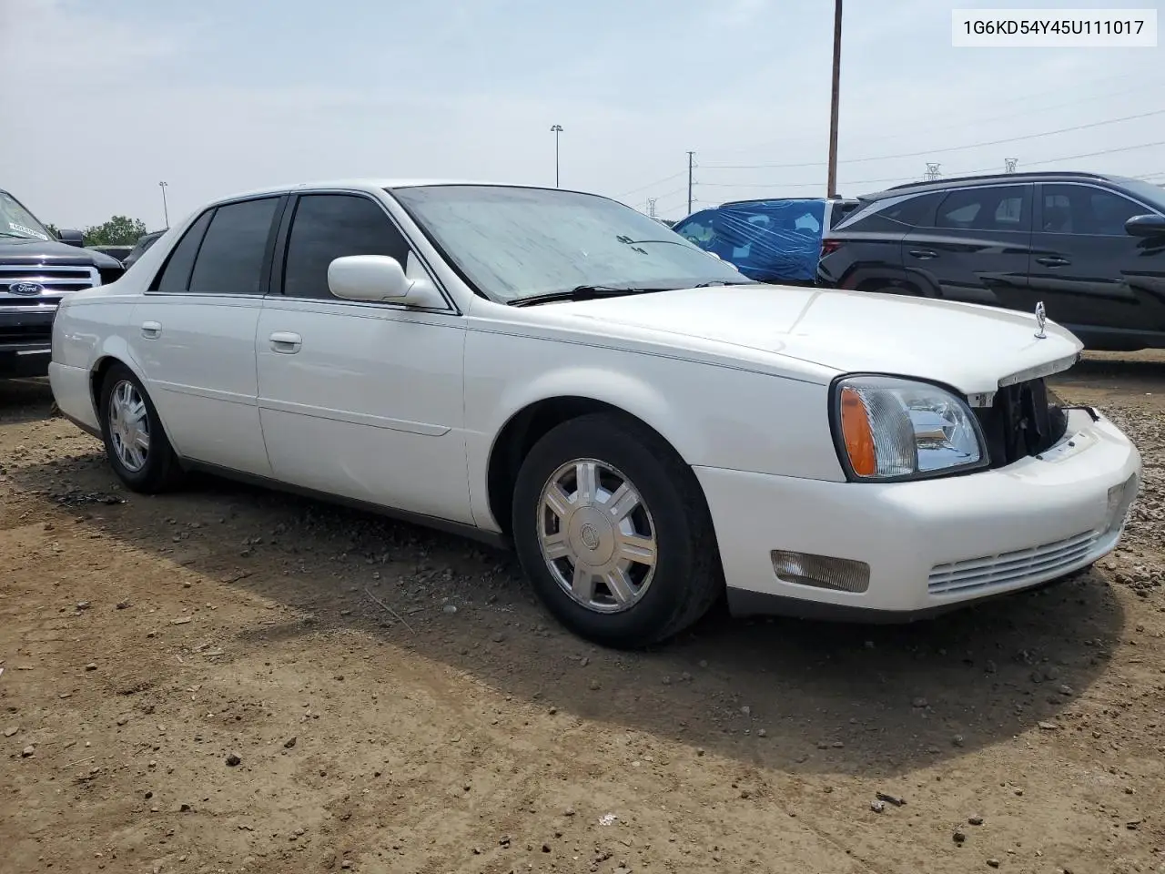2005 Cadillac Deville VIN: 1G6KD54Y45U111017 Lot: 60861455