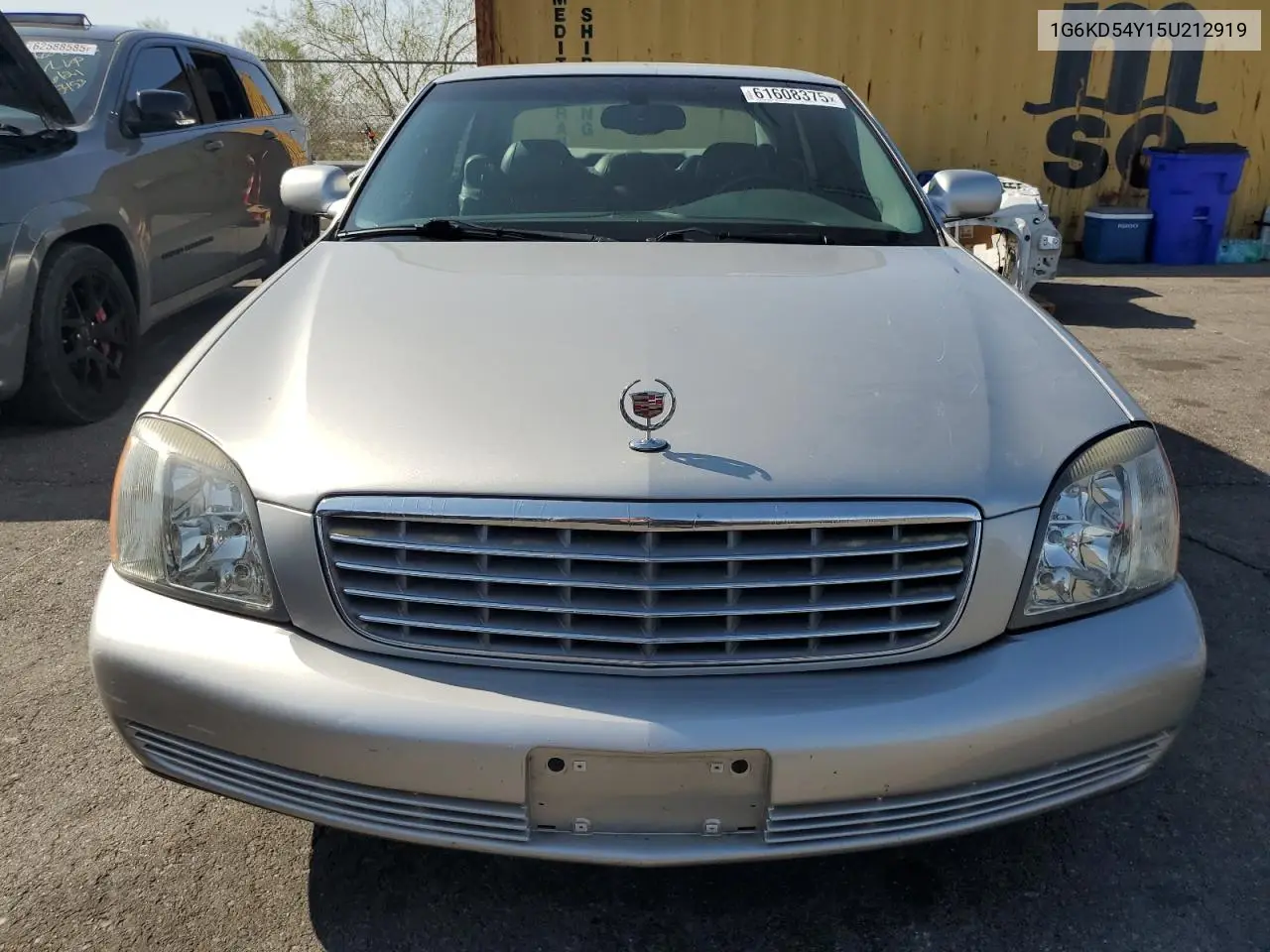 2005 Cadillac Deville VIN: 1G6KD54Y15U212919 Lot: 61608375