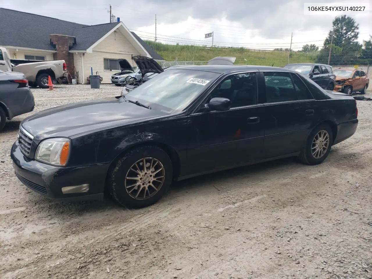 2005 Cadillac Deville Dhs VIN: 1G6KE54YX5U140227 Lot: 64014265