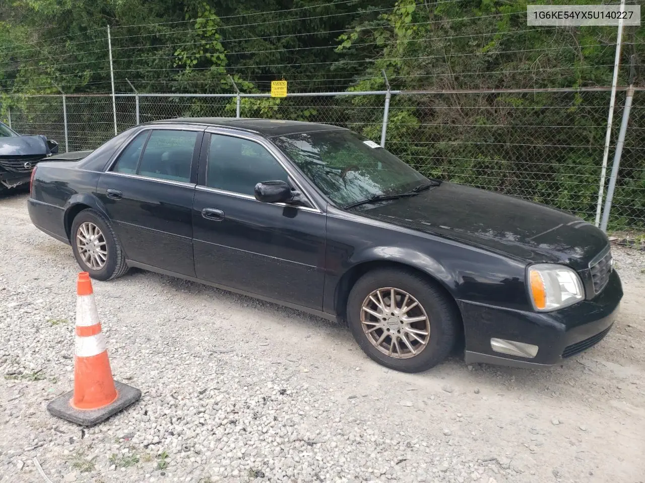 2005 Cadillac Deville Dhs VIN: 1G6KE54YX5U140227 Lot: 64014265