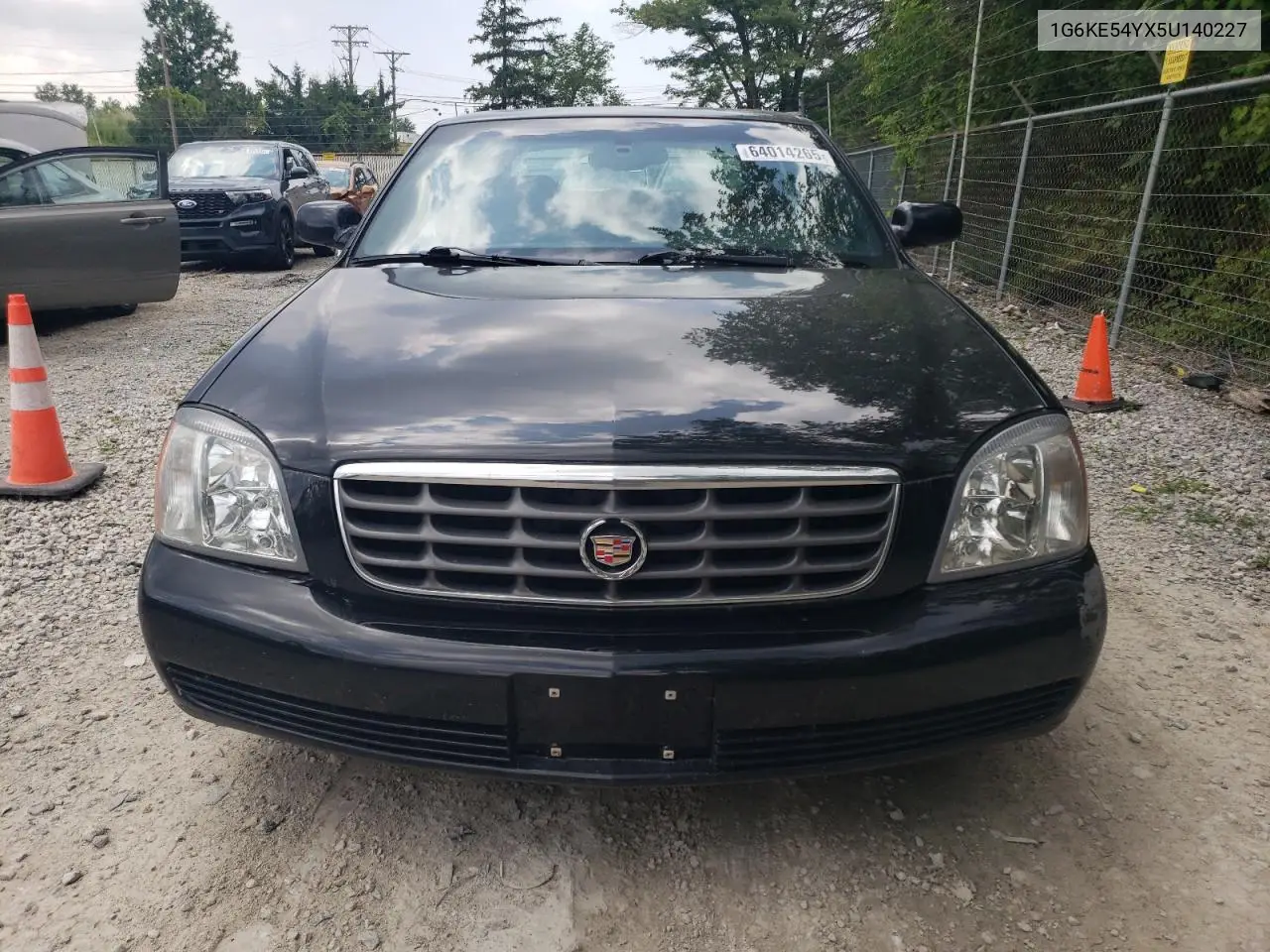 2005 Cadillac Deville Dhs VIN: 1G6KE54YX5U140227 Lot: 64014265