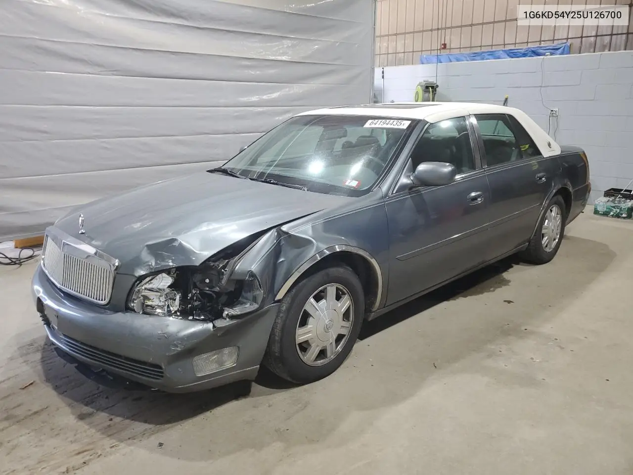 2005 Cadillac Deville VIN: 1G6KD54Y25U126700 Lot: 64194435