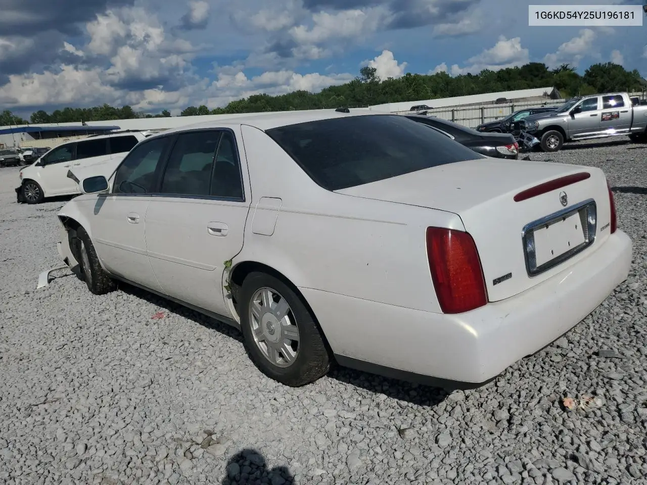 2005 Cadillac Deville VIN: 1G6KD54Y25U196181 Lot: 64213725