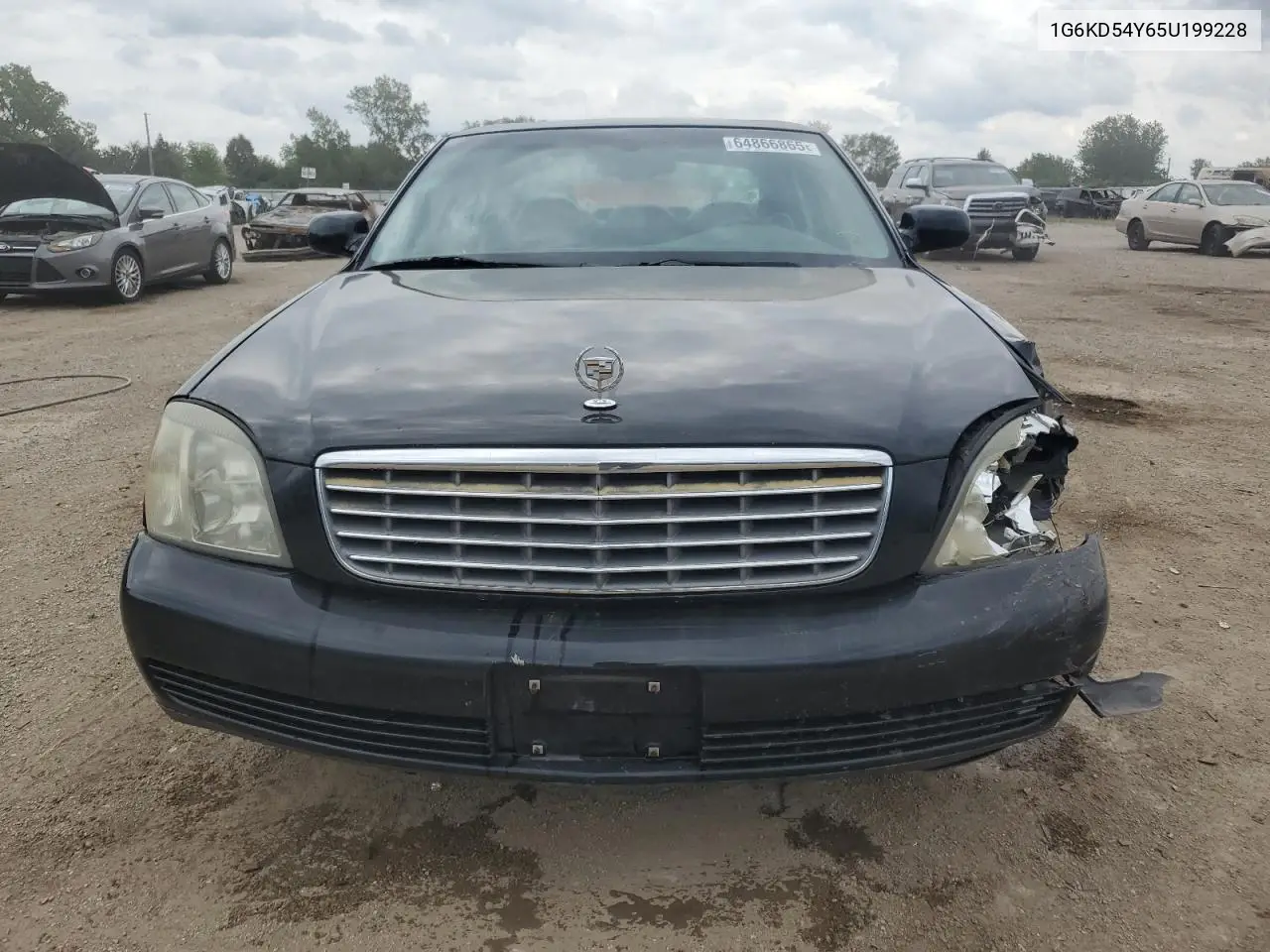 2005 Cadillac Deville VIN: 1G6KD54Y65U199228 Lot: 64866865