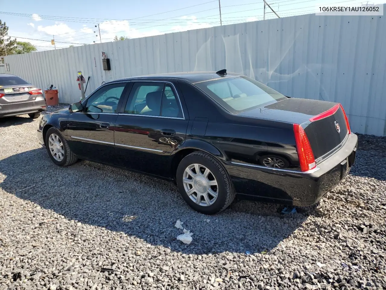2010 Cadillac Dts Livery VIN: 1G6KR5EY1AU126052 Lot: 63485985