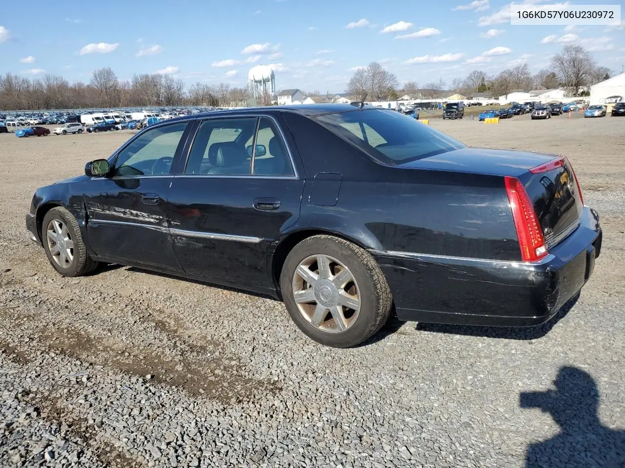2006 Cadillac Dts VIN: 1G6KD57Y06U230972 Lot: 50494495