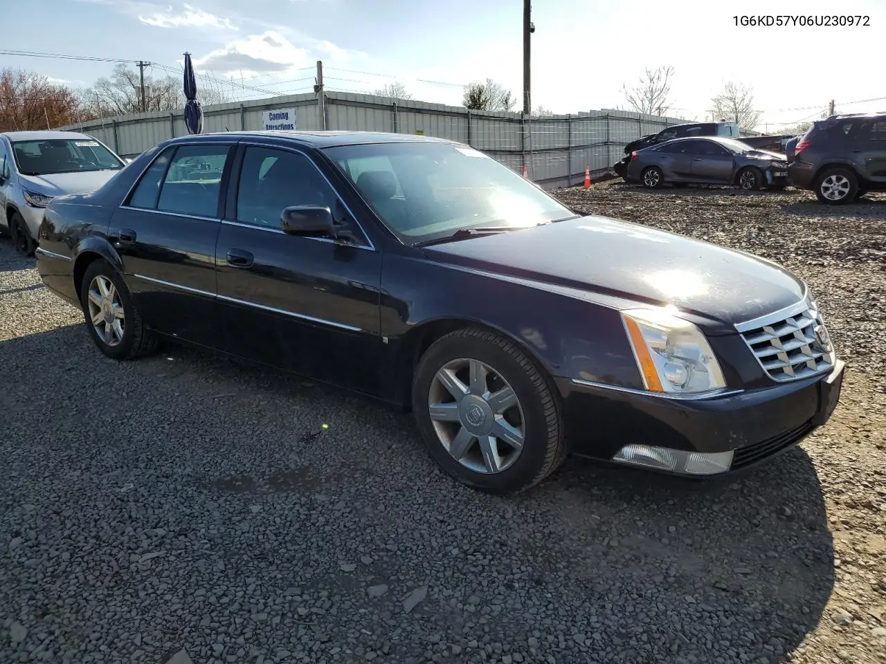 2006 Cadillac Dts VIN: 1G6KD57Y06U230972 Lot: 50494495