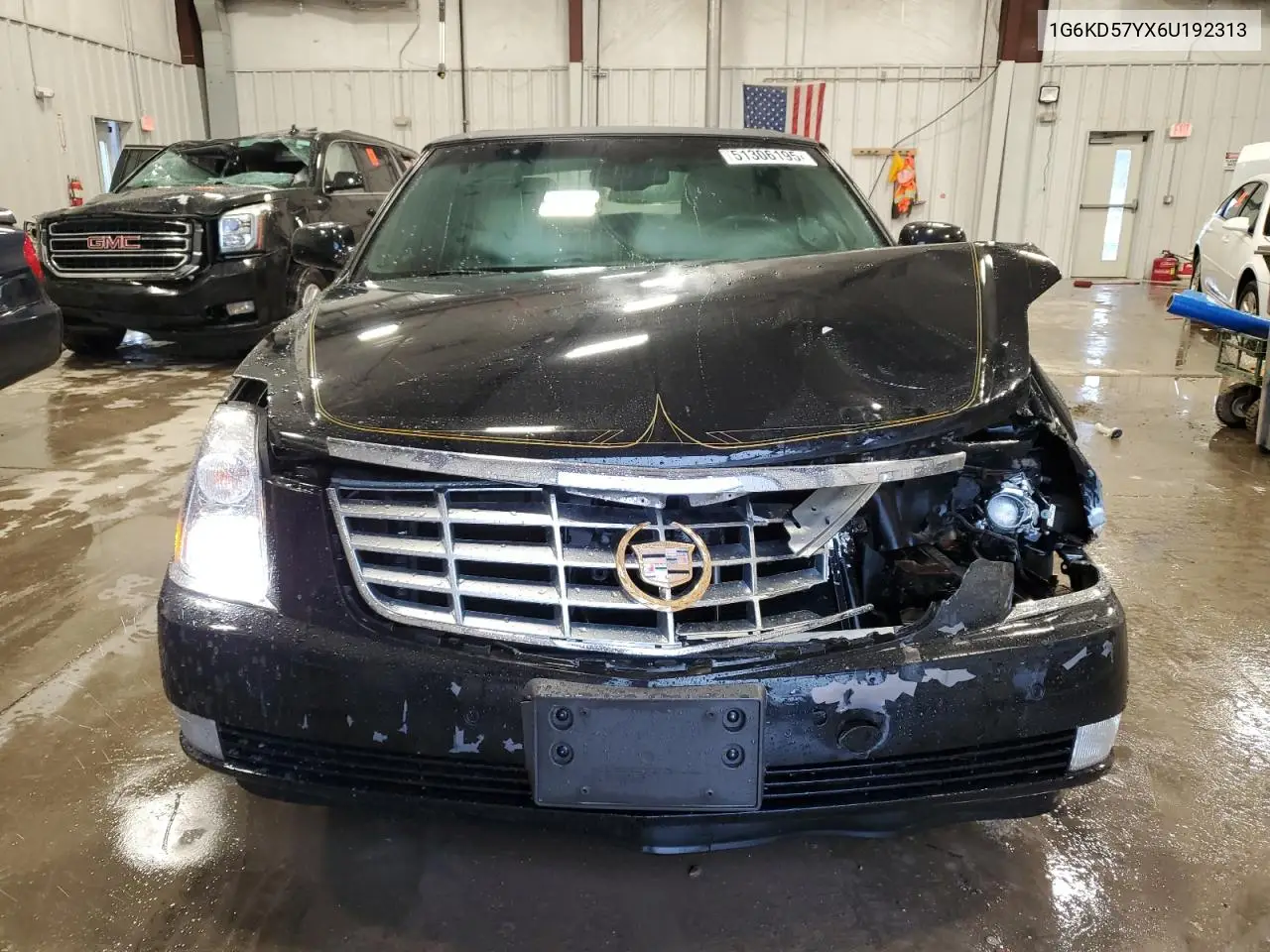 2006 Cadillac Dts VIN: 1G6KD57YX6U192313 Lot: 51306195