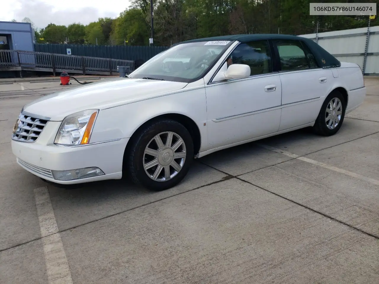 2006 Cadillac Dts VIN: 1G6KD57Y86U146074 Lot: 52917235
