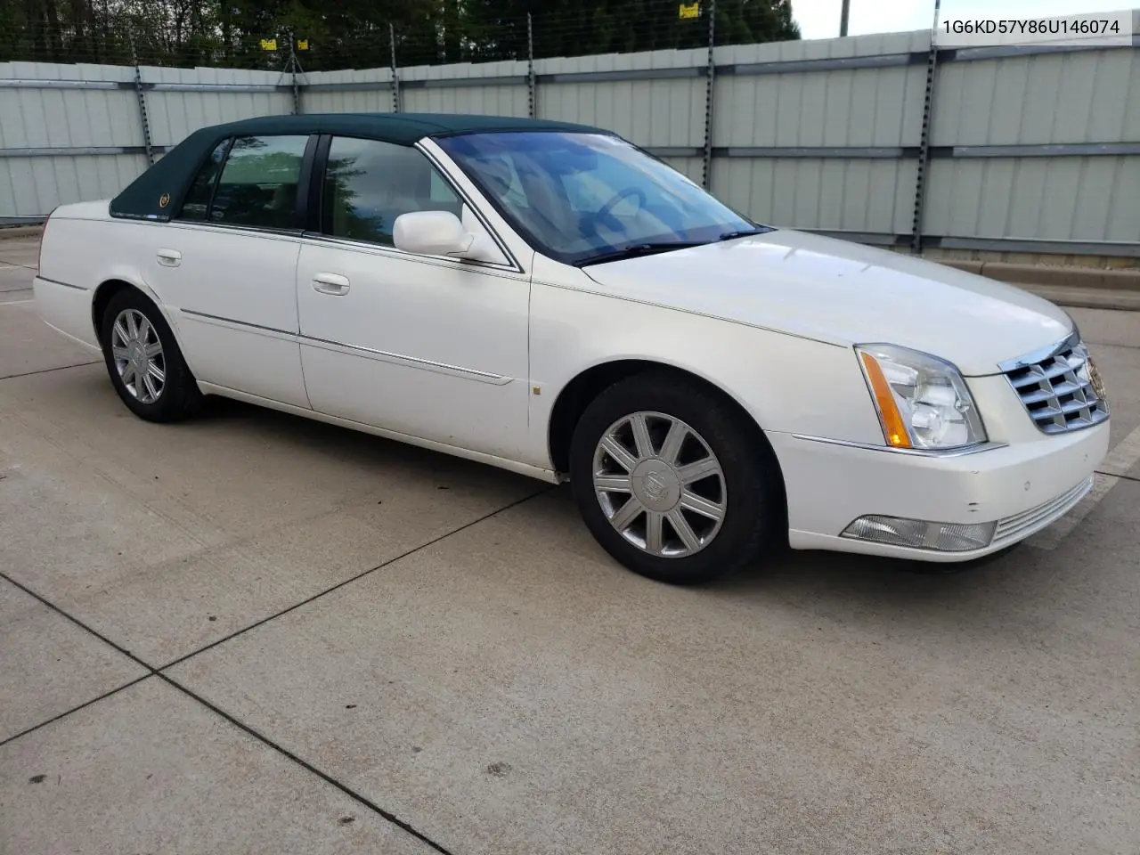 2006 Cadillac Dts VIN: 1G6KD57Y86U146074 Lot: 52917235