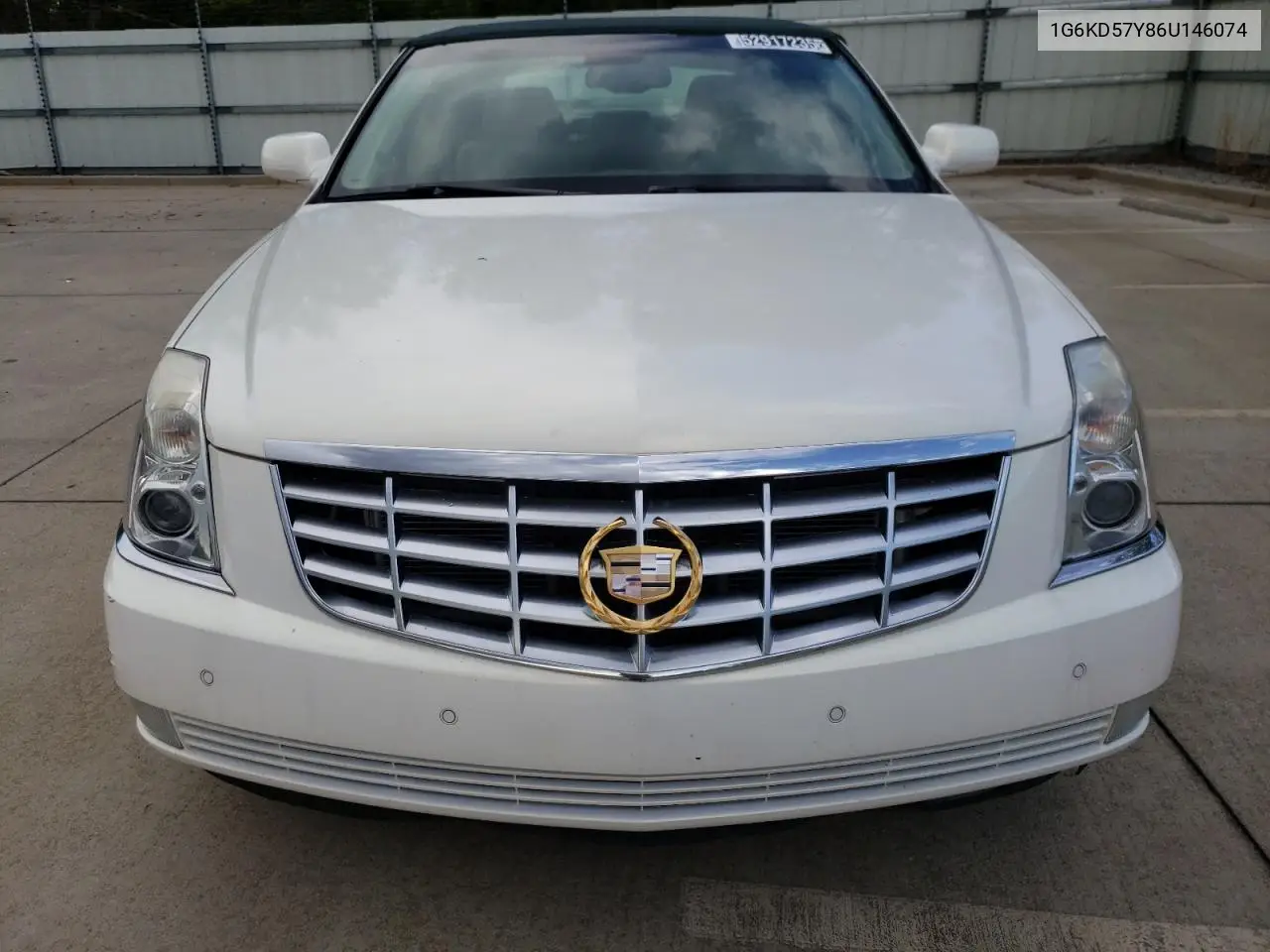 2006 Cadillac Dts VIN: 1G6KD57Y86U146074 Lot: 52917235