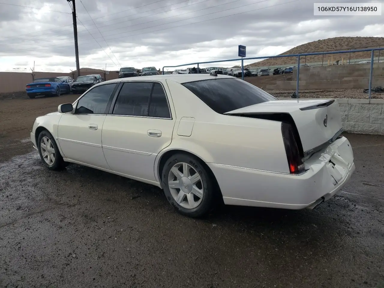 2006 Cadillac Dts VIN: 1G6KD57Y16U138950 Lot: 54796245