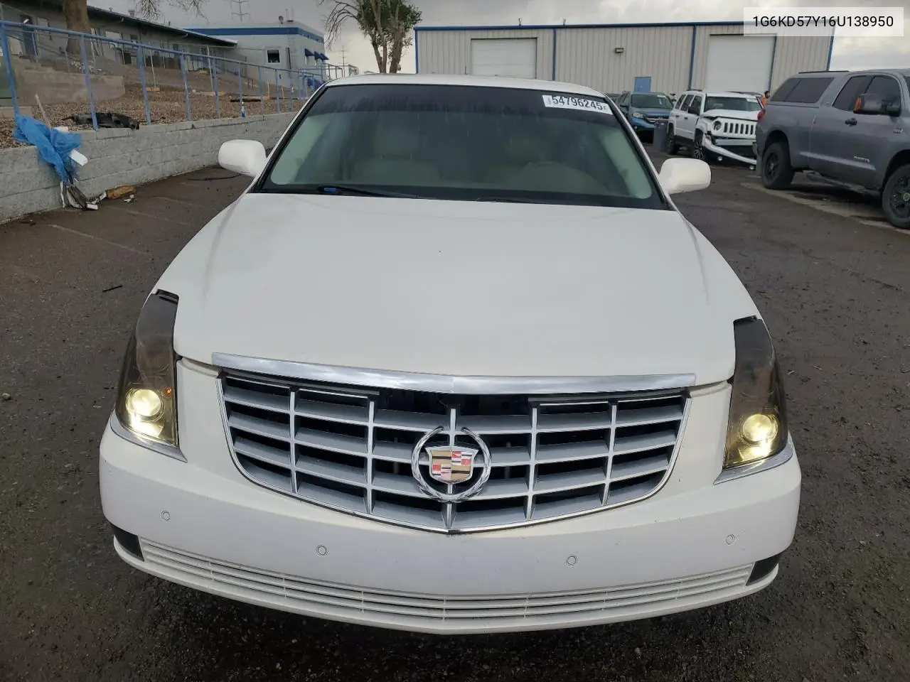 2006 Cadillac Dts VIN: 1G6KD57Y16U138950 Lot: 54796245