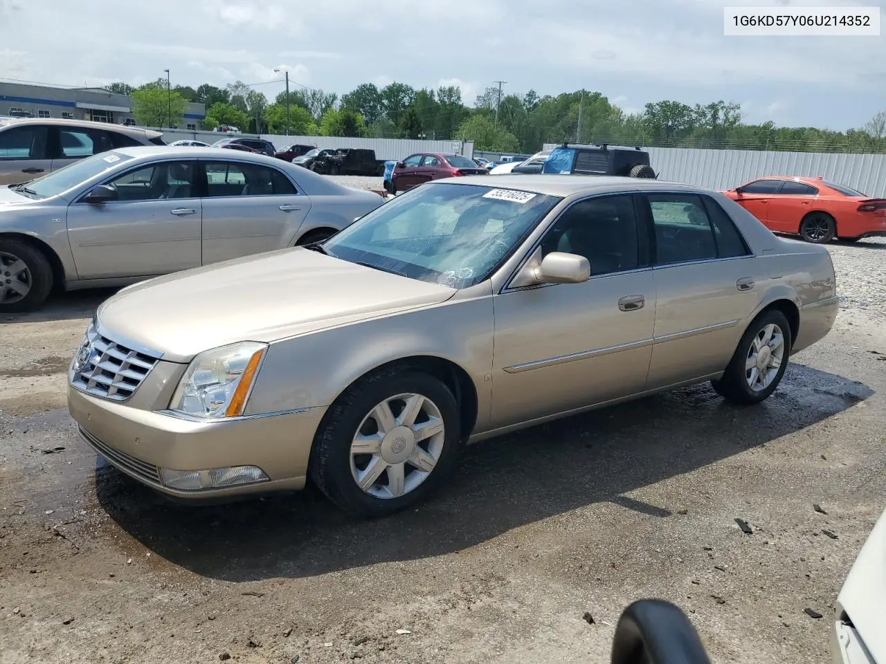 2006 Cadillac Dts VIN: 1G6KD57Y06U214352 Lot: 55216025
